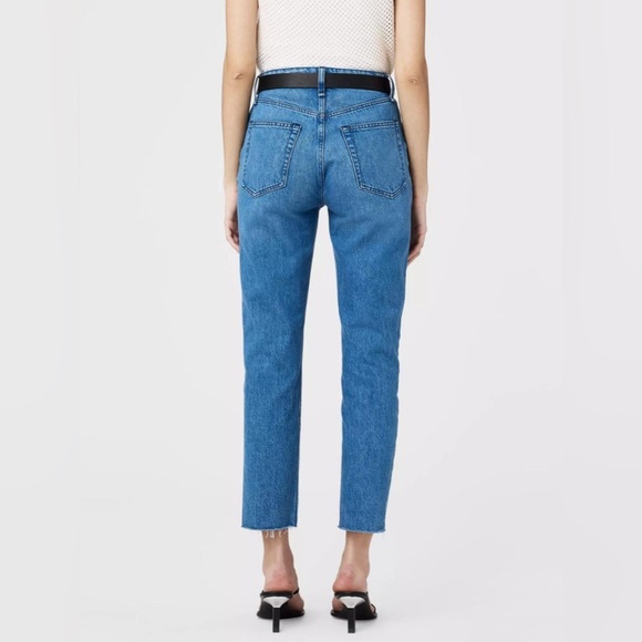 NWT Rag & Bone Nina High Rise Ankle Cigarette Straight Jeans sz 28 - Picture 4 of 12